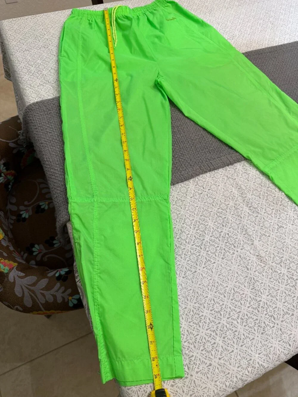 VTG 90s Reebok Sport Neon Colorblock Tracksuit Windbreaker Two Piece Set M